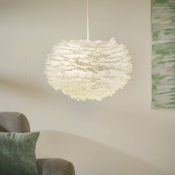 UMAGE Lampa wisząca designerska Eos, możliwość ściemniania, biały / opal, salon / jadalnia, design