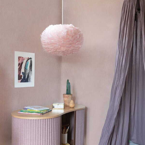 UMAGE Lampa wisząca designerska Eos, możliwość ściemniania, fioletowy / różowy / bladoróżowy, salon / jadalnia, design