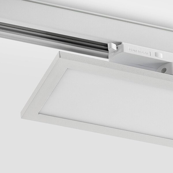 Arcchio Hairis 3-fazowy panel LED biały 4000 K, biały / opal, biuro, tworzywo sztuczne, nowoczesny