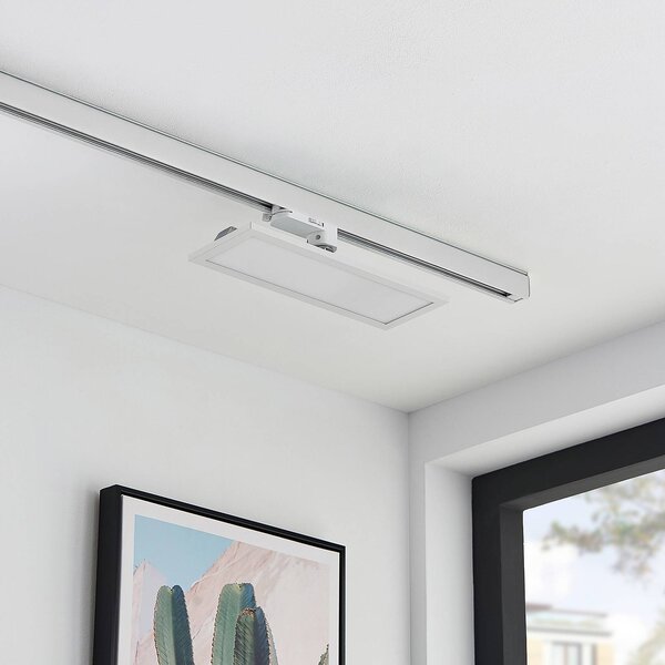 Arcchio Hairis 3-fazowy panel LED biały 4000 K, biały / opal, biuro, tworzywo sztuczne, nowoczesny