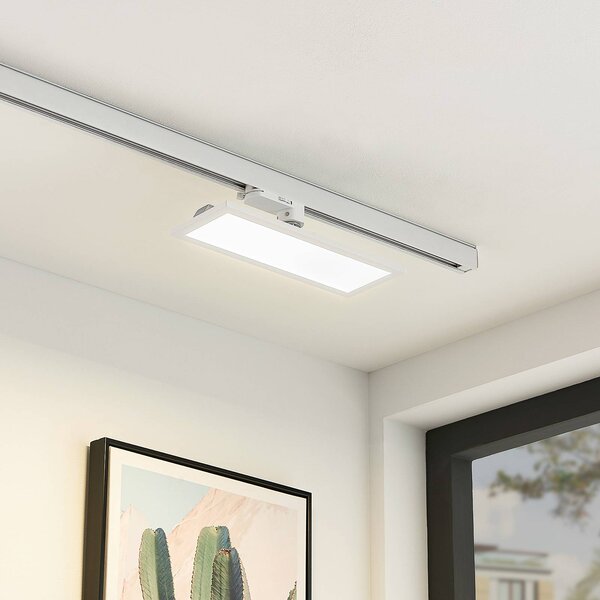 Arcchio Hairis 3-fazowy panel LED biały 4000 K, biały / opal, biuro, tworzywo sztuczne, nowoczesny
