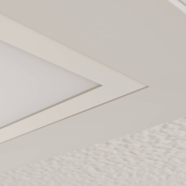 Panel LED Vinas Arcchio, biały / opal, biuro, tworzywo sztuczne, nowoczesny