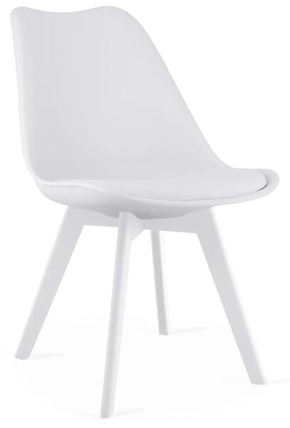Białe stylowe krzesło B5-W06