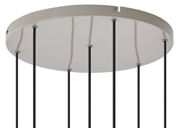 Lampa wisząca Narion Lucande, możliwość ściemniania, multikolor, salon / jadalnia, metal, design