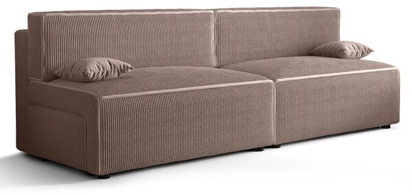 Beżowa rozkładana sofa R6-T85