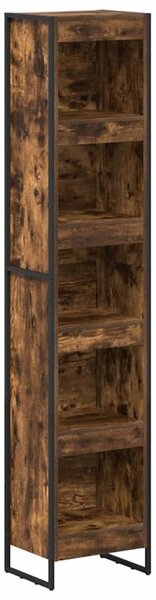 Szafka na książki dąb dymny 40 x 30 x 189,5 cm