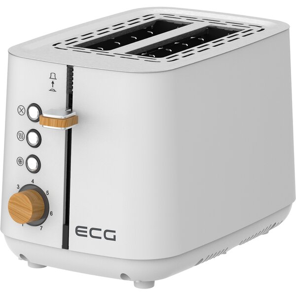 ECG ST 2768 toster Timber White