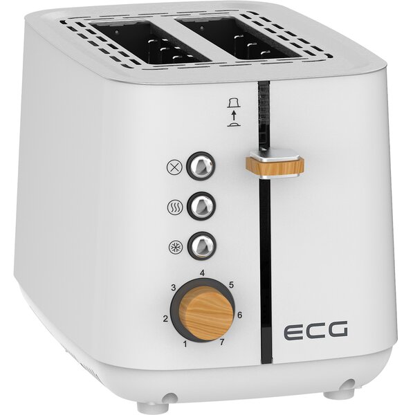 ECG ST 2768 toster Timber White
