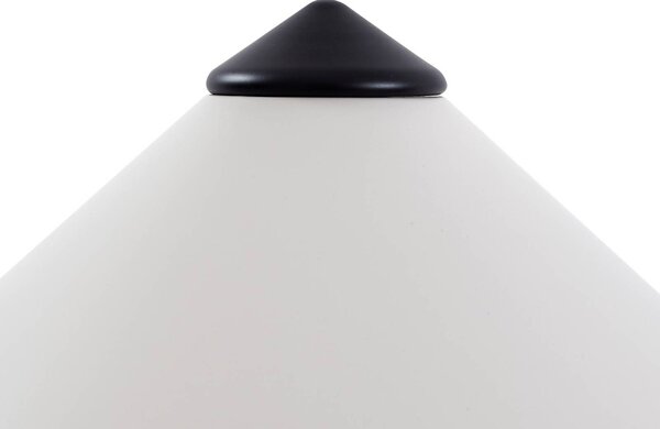 Lampa stojąca Norvik Lindby, czarny, salon / jadalnia, metal, nowoczesny