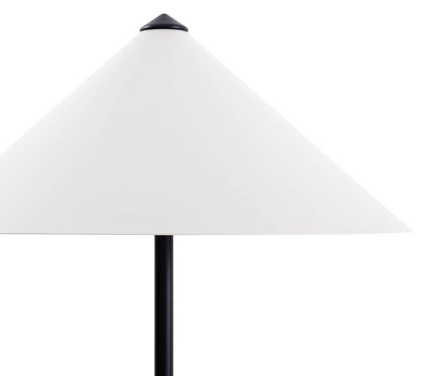 Lampa stojąca Norvik Lindby, czarny, salon / jadalnia, metal, nowoczesny