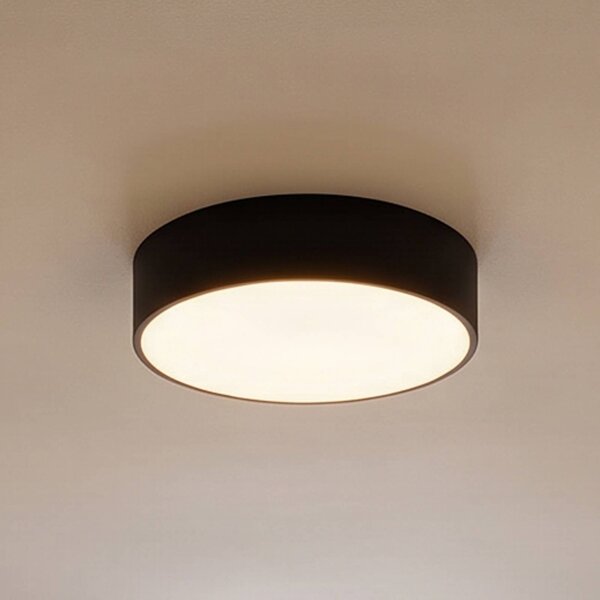 Lampa sufitowa Cleo TEMAR LIGHTING, możliwość ściemniania, czarny, salon / jadalnia, nowoczesny