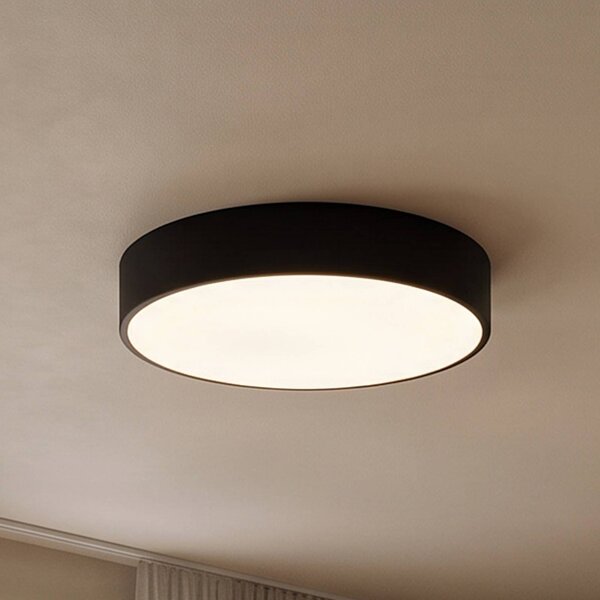 Lampa sufitowa Cleo TEMAR LIGHTING, możliwość ściemniania, czarny, salon / jadalnia, nowoczesny