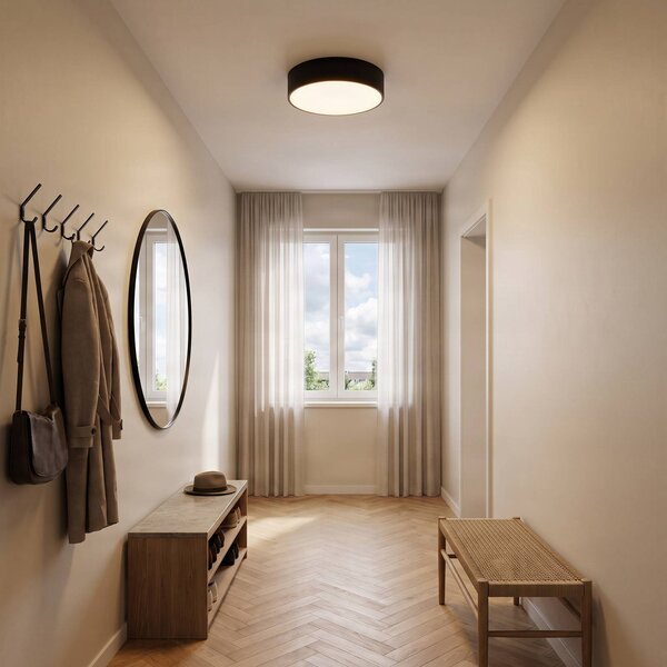 Lampa sufitowa Cleo TEMAR LIGHTING, możliwość ściemniania, czarny, salon / jadalnia, nowoczesny