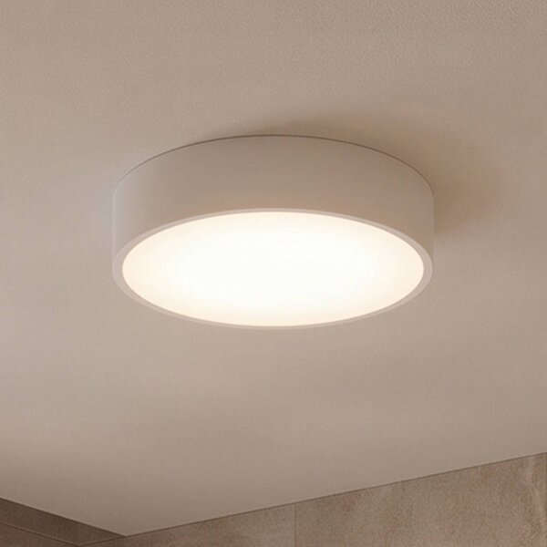 Lampa sufitowa Cleo 300 TEMAR LIGHTING, możliwość ściemniania, biały / opal, salon / jadalnia, metal, nowoczesny