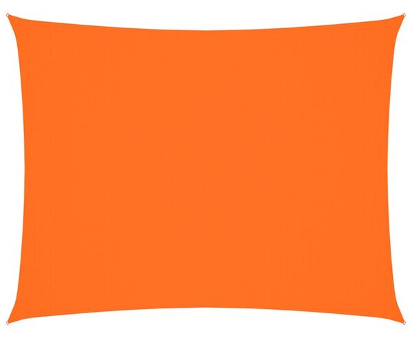 Prostokątny żagiel ogrodowy, tkanina oxford, 2x3,5 m, pomarańcz