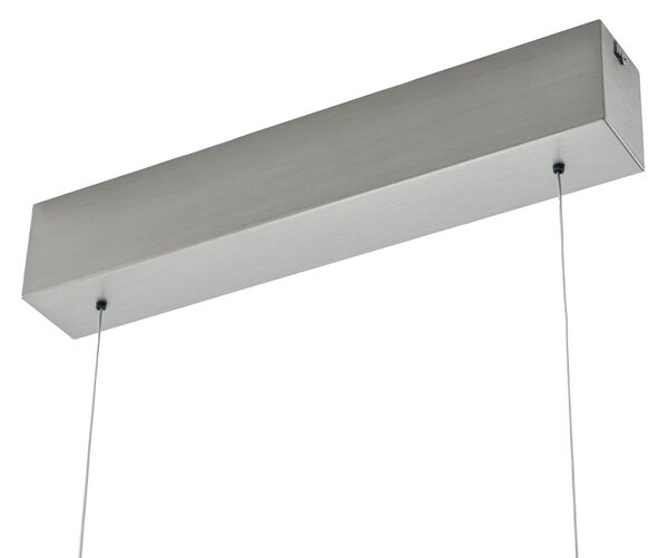 Lampa wisząca Annetta Lucande, możliwość ściemniania, jasne drewno, salon / jadalnia, drewno, nowoczesny