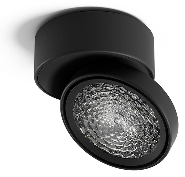 Lampa Sufitowa Sigor, Nivo, ściemnialny, czarny, salon, aluminium, nowoczesny