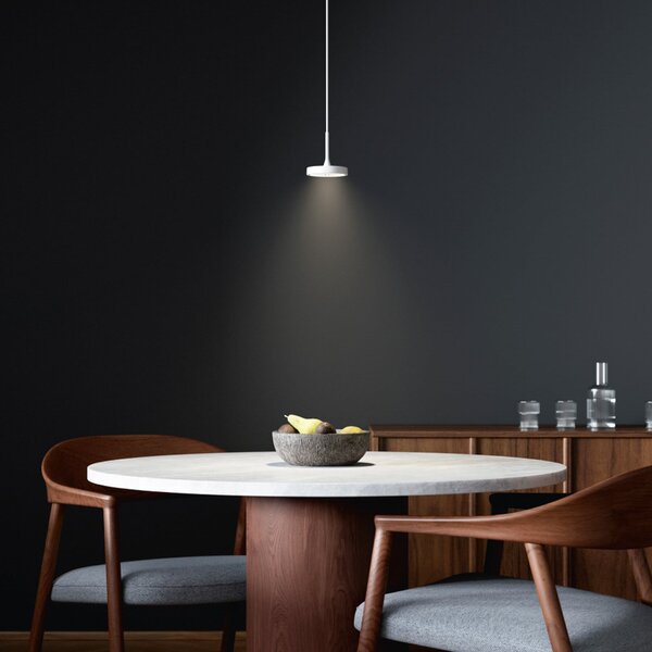 Lampa Wisząca Sigor, Nivo, ściemnialny, biały, salon, aluminium, nowoczesny