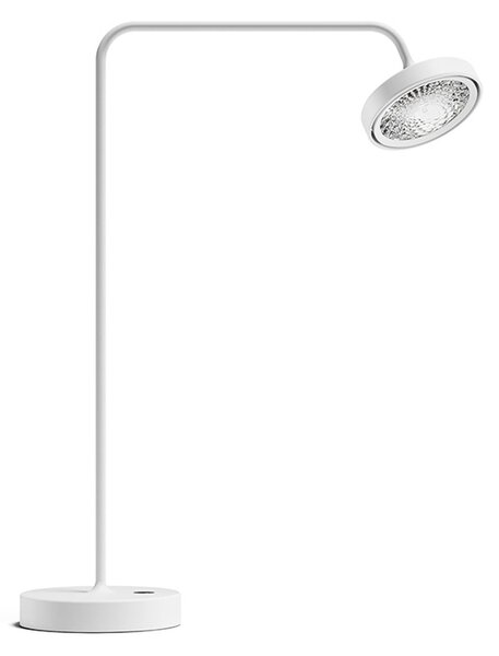 Lampa Stołowa Sigor, Nivo, ściemnialny, biały, salon, aluminium, nowoczesny