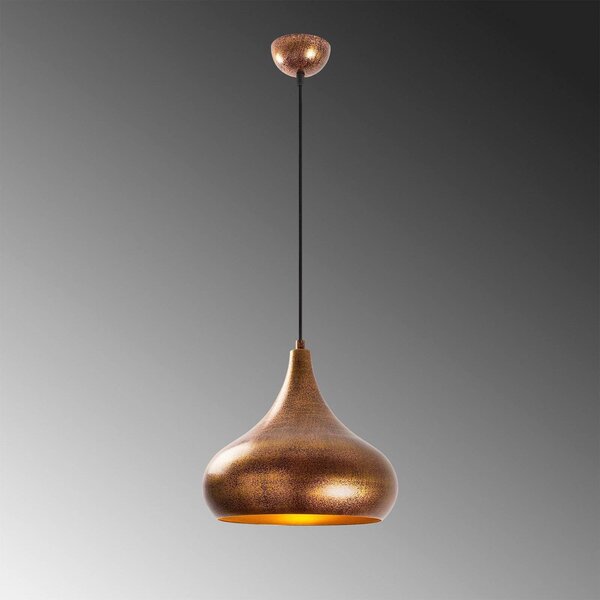 Lampa wisząca Muba 11550 Opviq, możliwość ściemniania, brązowy / mosiężny, salon / jadalnia, metal
