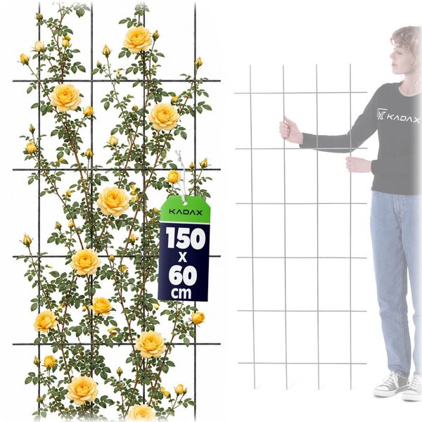 Drabinka ogrodowa Russi na kwiaty 150 cm, czarny