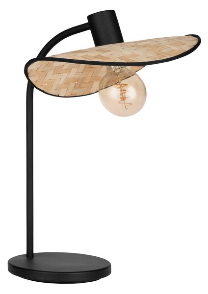 EGLO Lampa stołowa Marywell, jasne drewno, salon / jadalnia, bambus