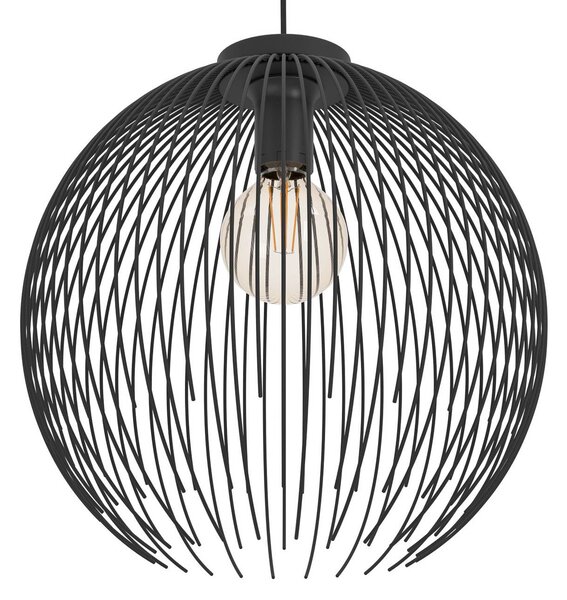 EGLO Lampa wisząca VENEZUELA, możliwość ściemniania, czarny, salon / jadalnia, metal, nowoczesny