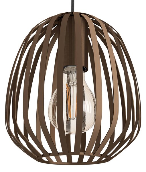 EGLO Lampa wisząca Espinal, możliwość ściemniania, brązowy / mosiężny, salon / jadalnia, metal, nowoczesny