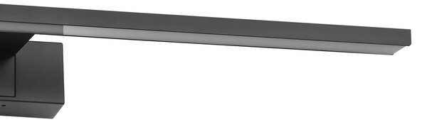 EGLO Kinkiet Conettilla, czarny, łazienka, aluminium, nowoczesny