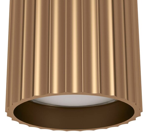 EGLO Kinkiet Portillo, możliwość ściemniania, mosiężny / złoty, salon / jadalnia, metal