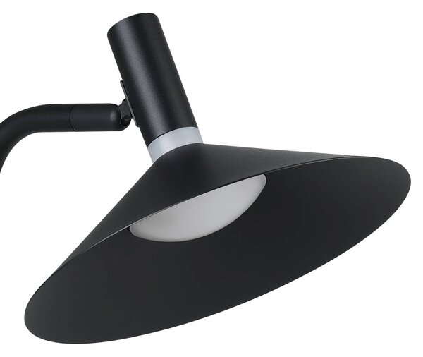 EGLO Inteligentna lampa stołowa LED Conomavilla-Z czarna wysokość 45 cm CCT RGB Conomavilla-Z, możliwość ściemniania, czarny, salon / jadalnia, metal, nowoczesny