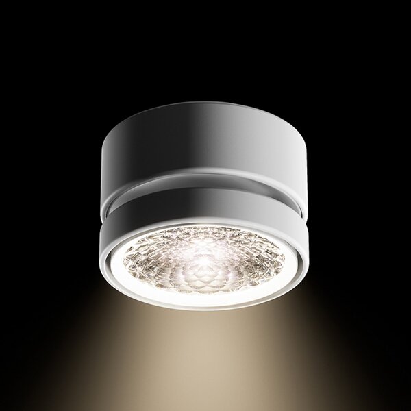Lampa Sufitowa Sigor, Nivo, ściemnialny, biały, salon, aluminium, nowoczesny