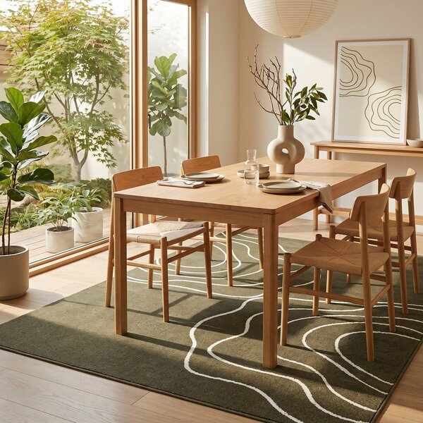 Zielony dywan 120x170 cm Pulse – ESTE