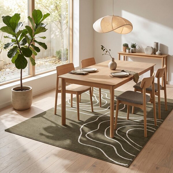 Zielony dywan 120x170 cm Pulse – ESTE