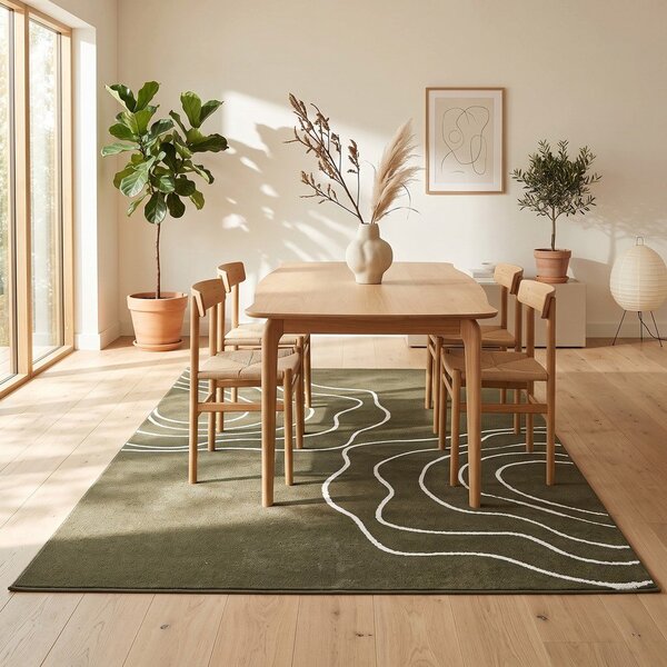 Zielony dywan 120x170 cm Pulse – ESTE