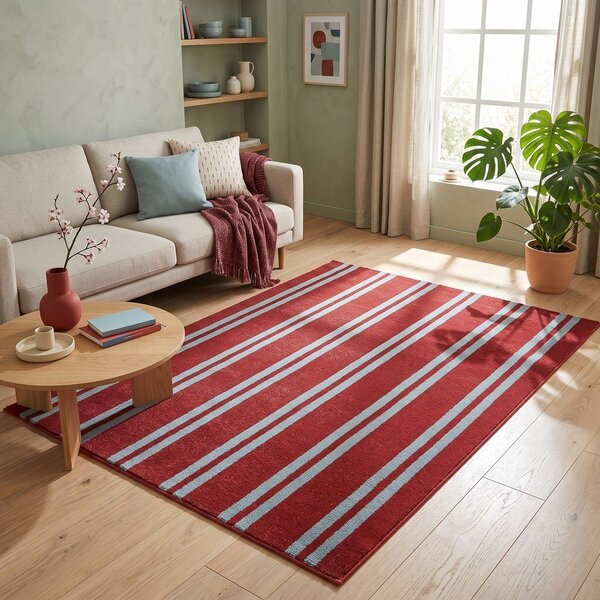 Czerwony/niebieski dywan 120x170 cm Riviera – ESTE