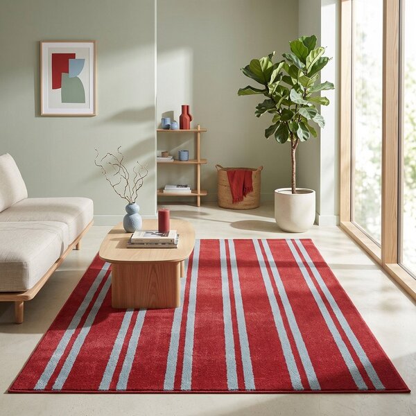 Czerwony/niebieski dywan 120x170 cm Riviera – ESTE