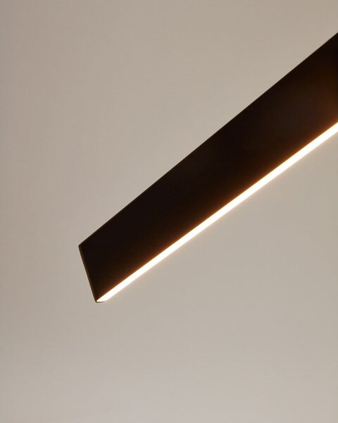 Lampa sufitowa LED w kolorze matowej czerni 5.5x101 cm Boadella – Kave Home