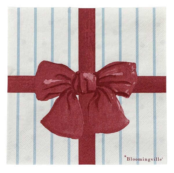 Papierowe serwetki zestaw 20 szt. 33x33 cm Bowie – Bloomingville