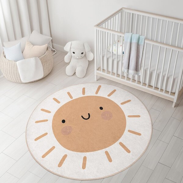 Dywan dziecięcy odpowiedni do prania ø100 cm Sunny World – Mila Home