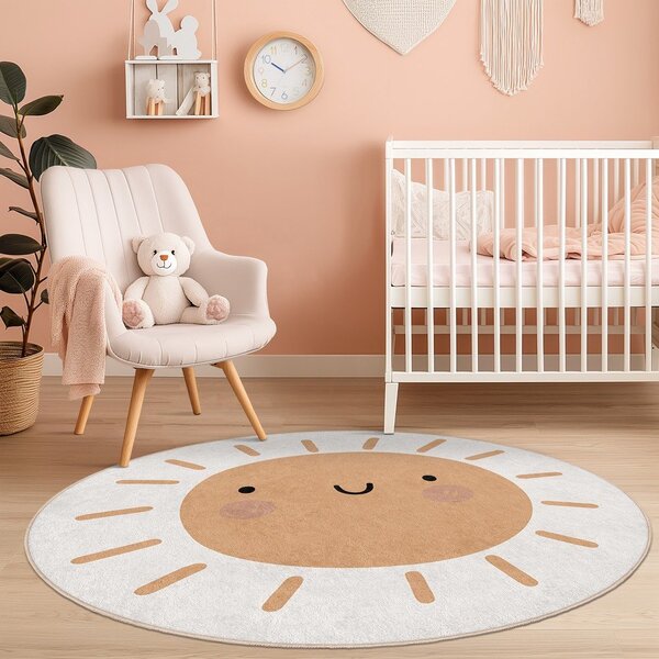 Dywan dziecięcy odpowiedni do prania ø100 cm Sunny World – Mila Home