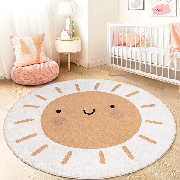 Dywan dziecięcy odpowiedni do prania ø100 cm Sunny World – Mila Home
