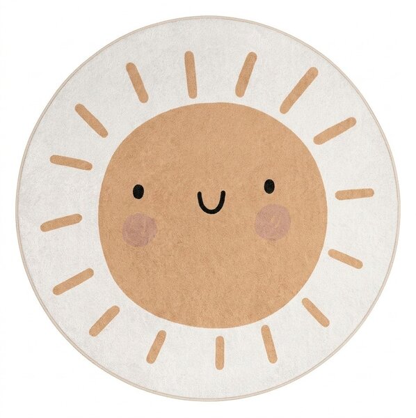 Dywan dziecięcy odpowiedni do prania ø100 cm Sunny World – Mila Home