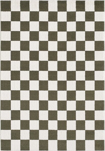 Zielony/kremowy dywan 160x230 cm Bistro – ESTE