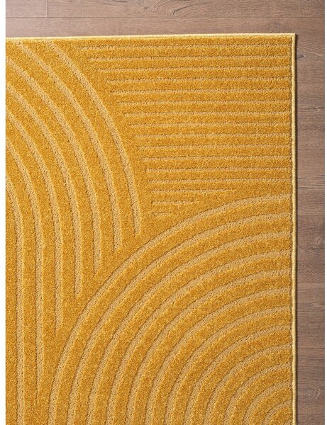 Dywan w kolorze ochry 120x170 cm Whirl – ESTE