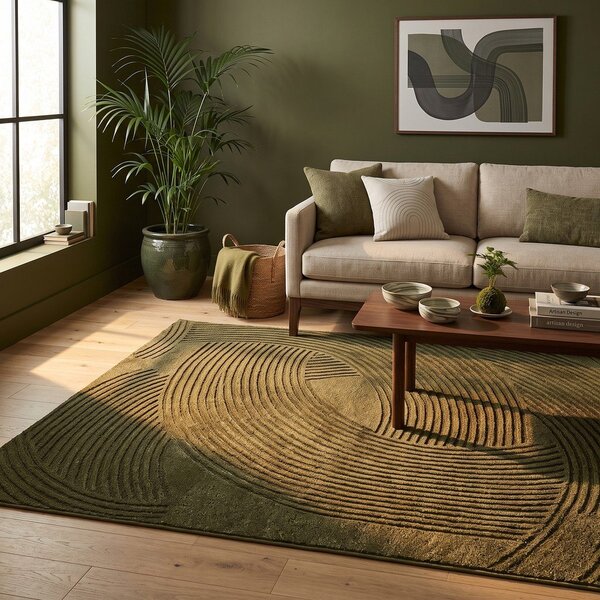 Zielony dywan 120x170 cm Zephyr – ESTE