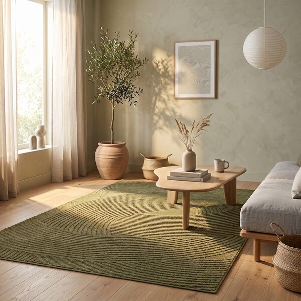 Zielony dywan 120x170 cm Zephyr – ESTE