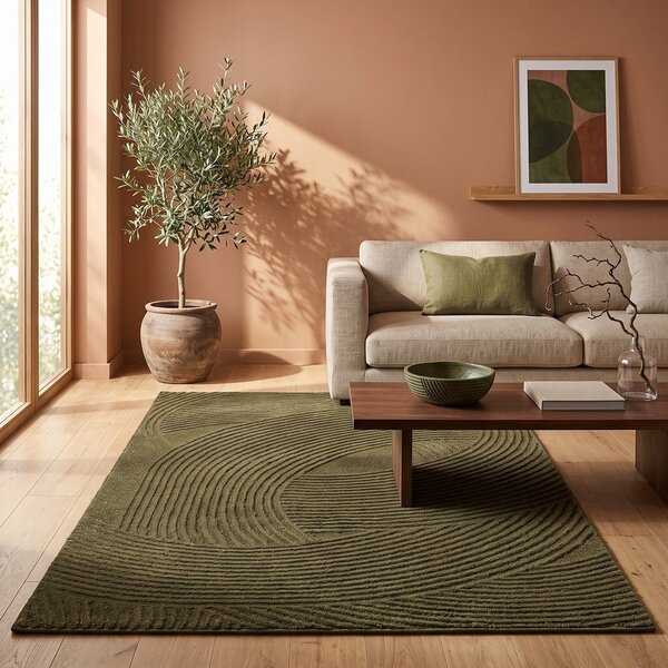 Zielony dywan 120x170 cm Zephyr – ESTE