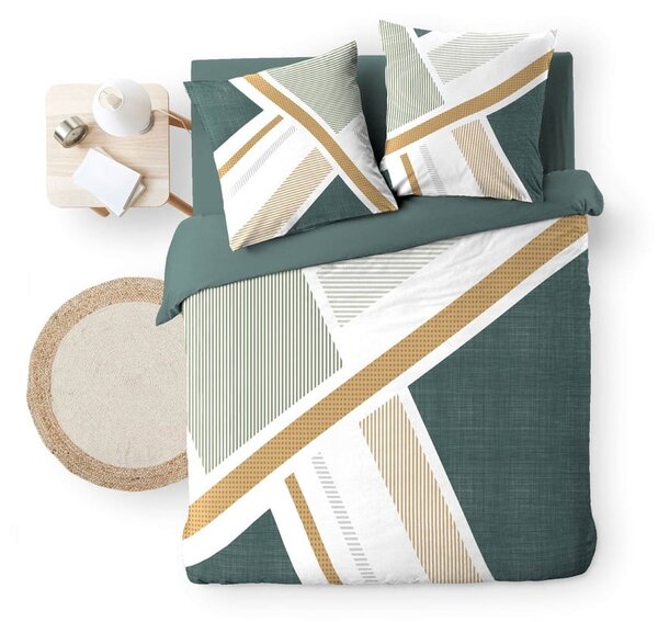 Biała bawełniana pościel dwuosobowa 240x220 cm Zephyr – douceur d'intérieur