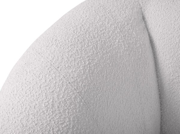 Jasnoszara sofa z materiału bouclé 210 cm Essen – Cosmopolitan Design